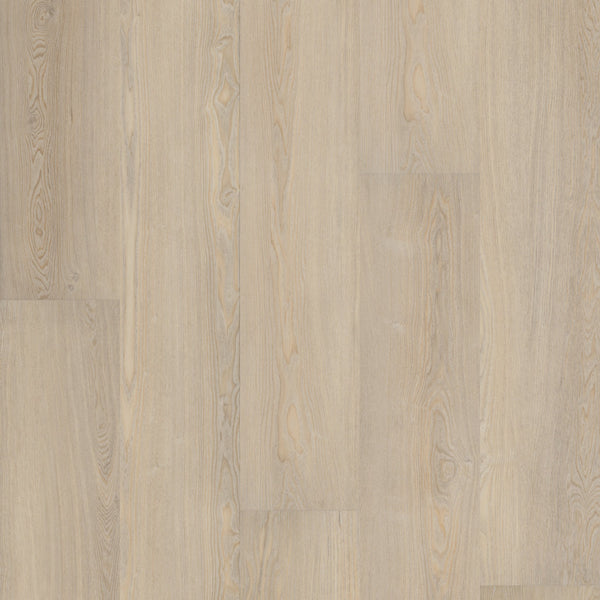 A close-up image of Conch Ash LVP flooring from COREtec.