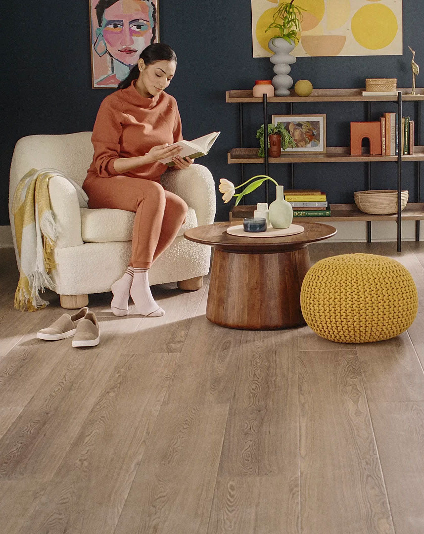 Photo of COREtec Originals Premium Collection Luxury Vinyl Plank Flooring.